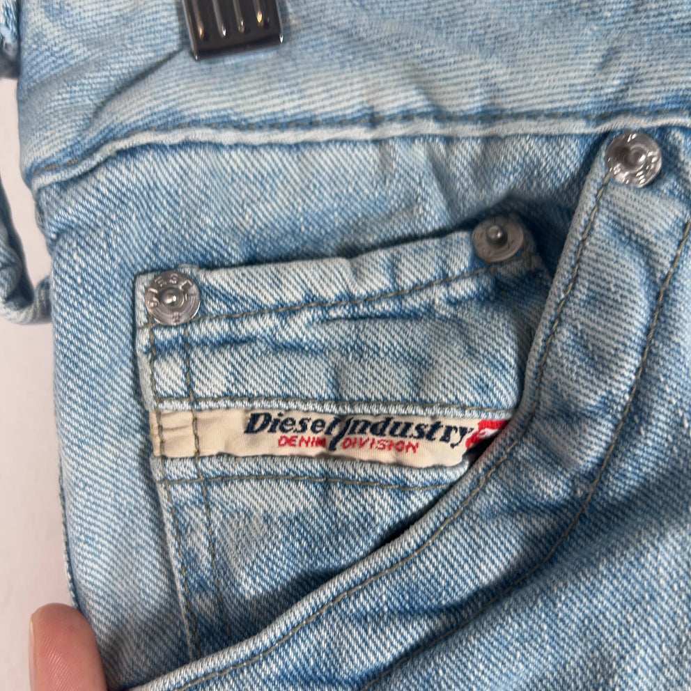 Diesel Straight Bootcut Denim Jeans