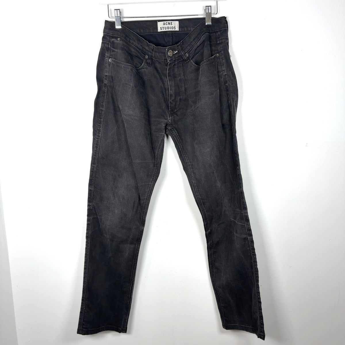Acne Studios Max New Cash Black Jeans