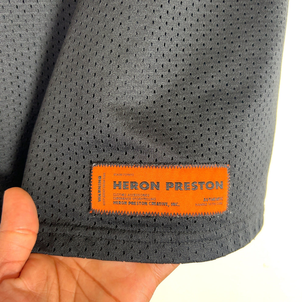 Heron Preston Logo Mesh Shorts