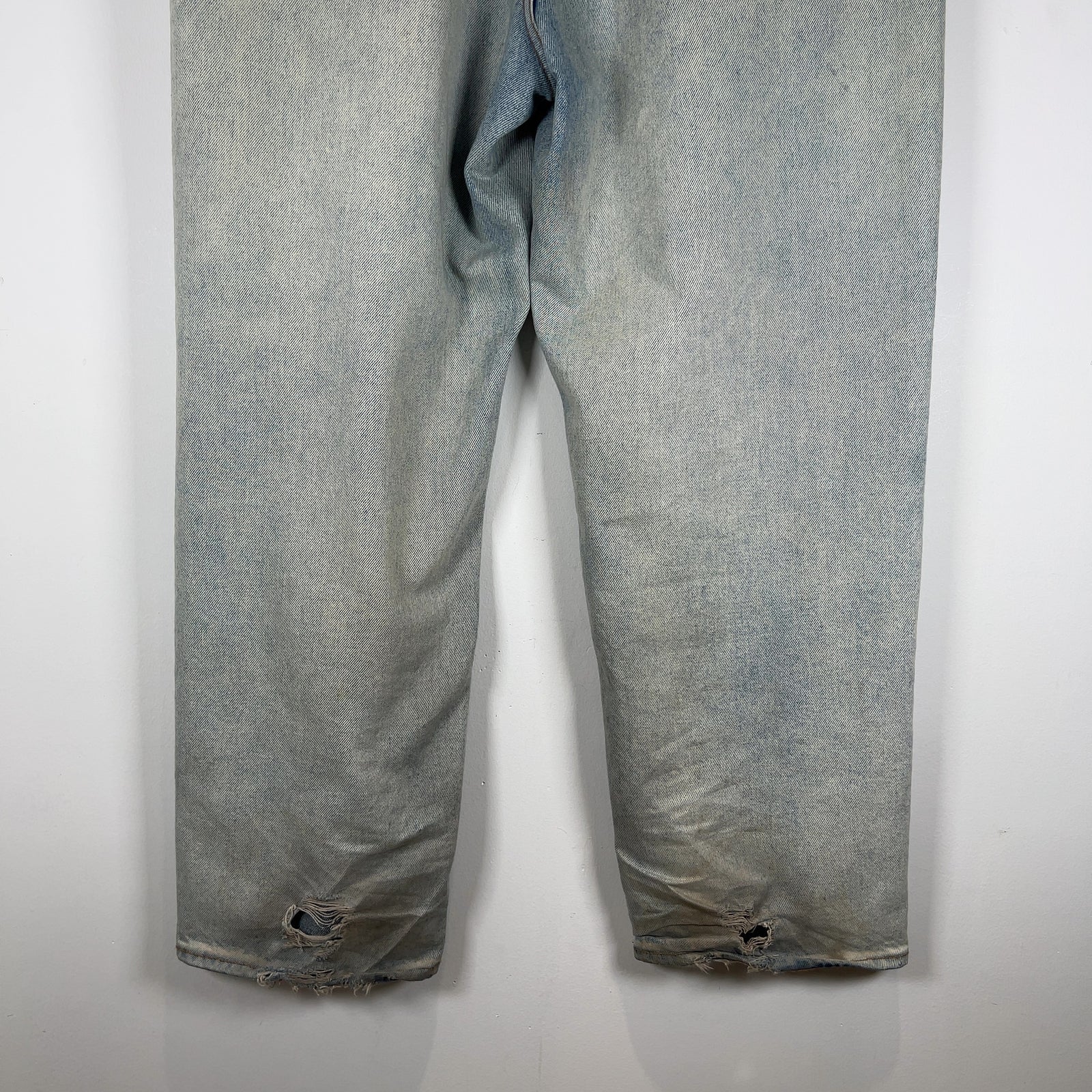 Supreme Embroidered 'New York' Denim Baggy Jeans