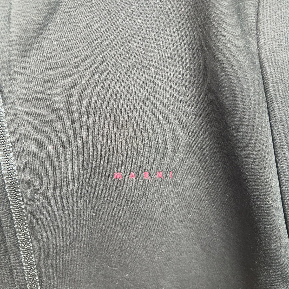 Marni Short Sleeve Technical Oversized Hoodie