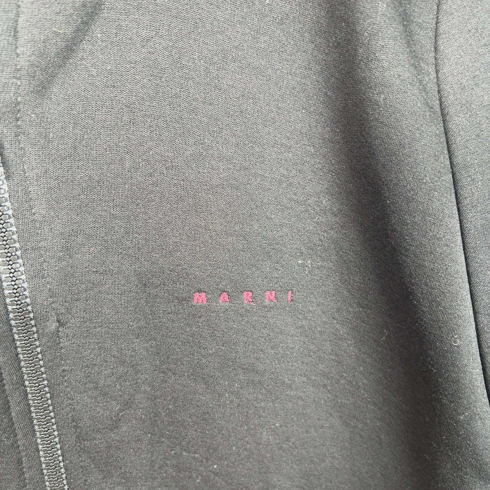 Marni Short Sleeve Technical Oversized Hoodie