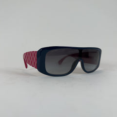 Chanel CC Quilted Acetate Sunglasses