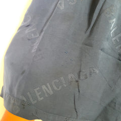 Balenciaga SS26 Monogram Viscose Shorts