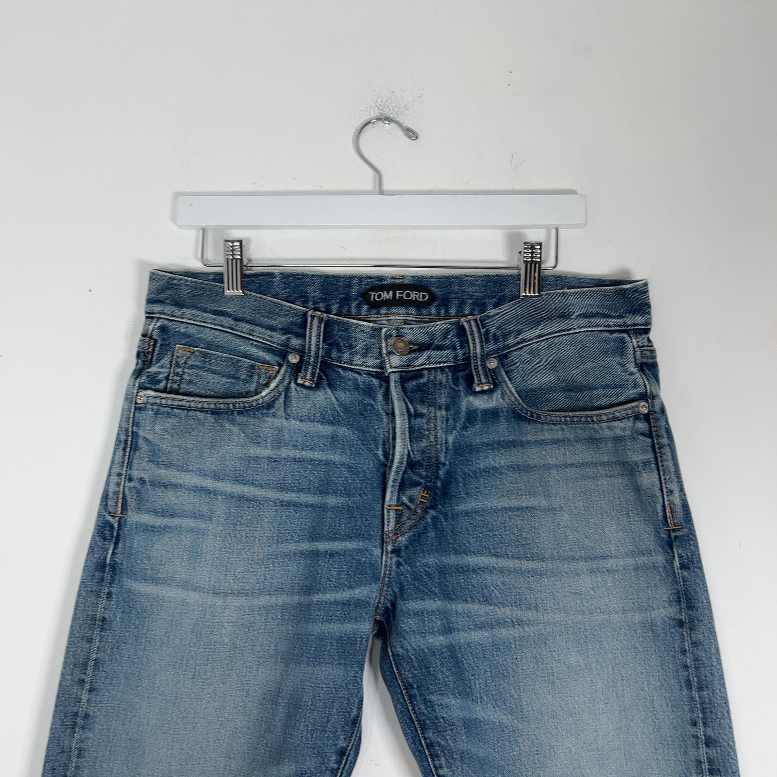 Tom Ford Straight Leg Denim Jeans