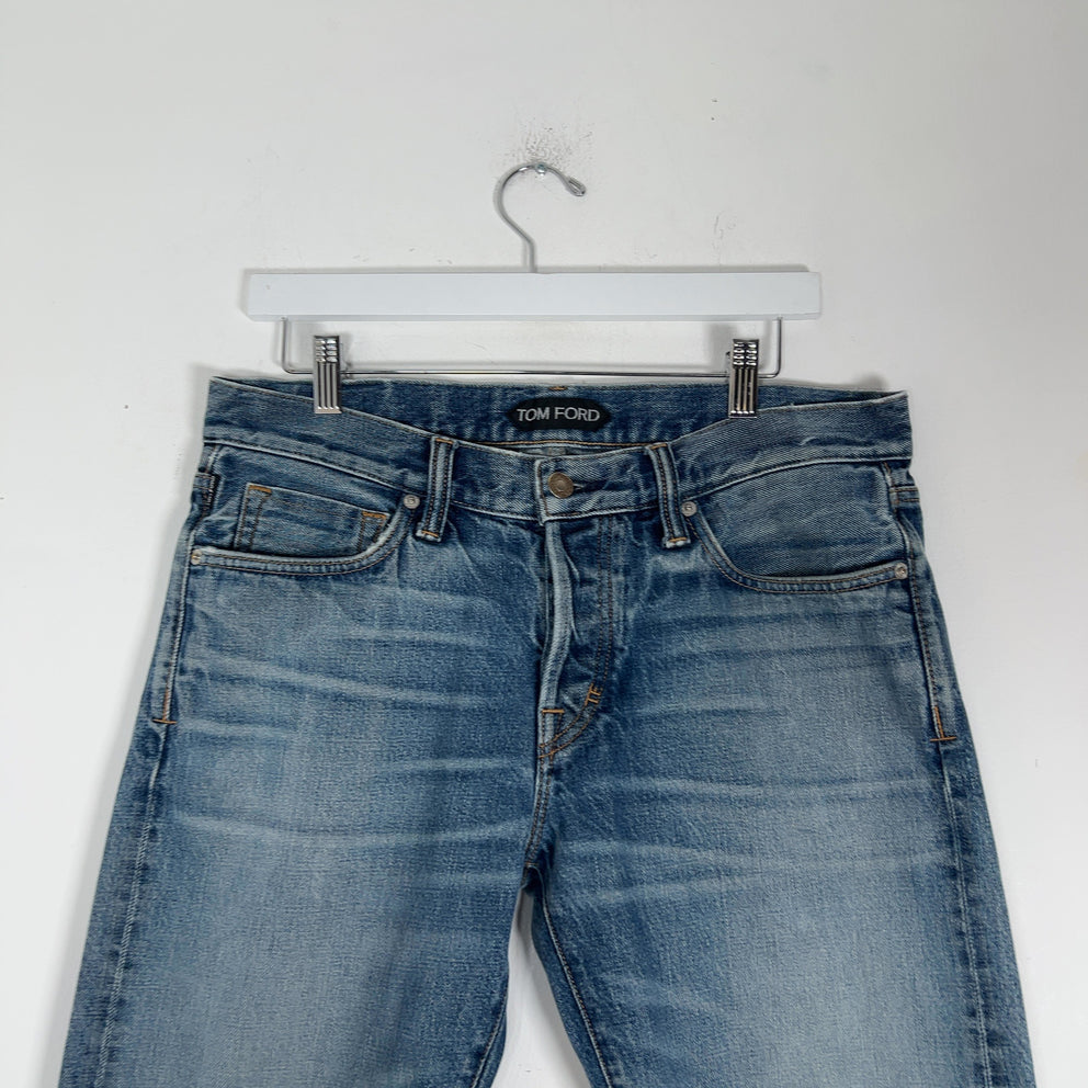 Tom Ford Straight Leg Denim Jeans