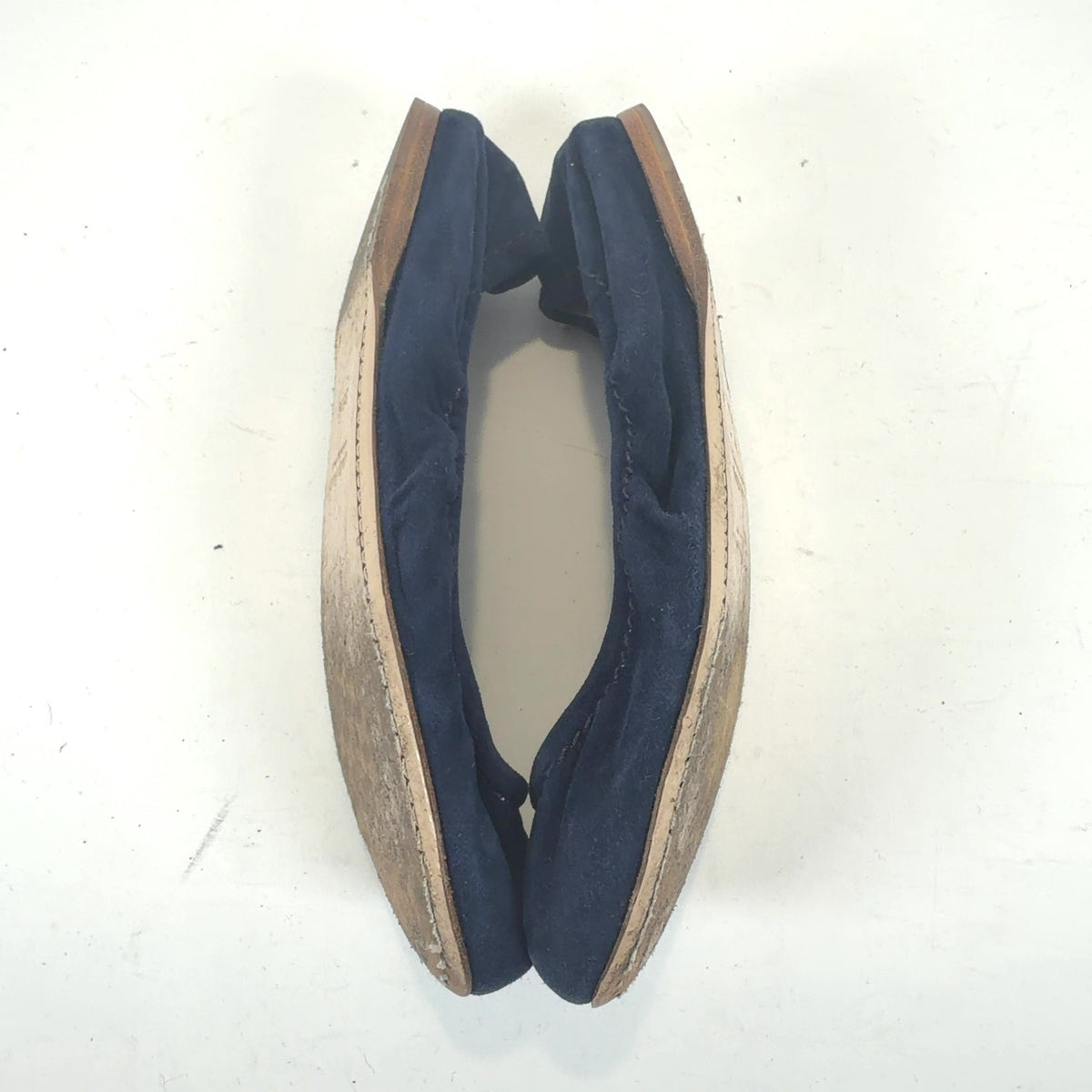 Miu Miu Navy Ballet Flats