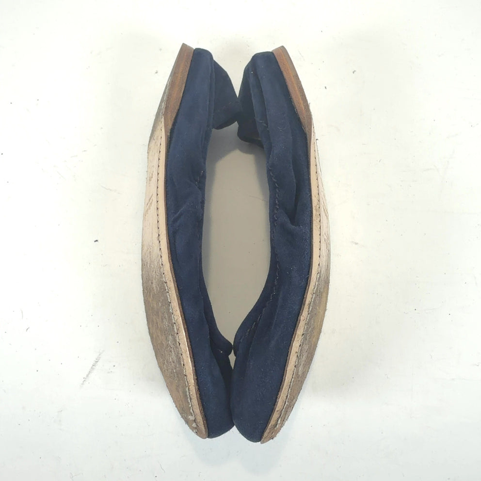 Miu Miu Navy Ballet Flats
