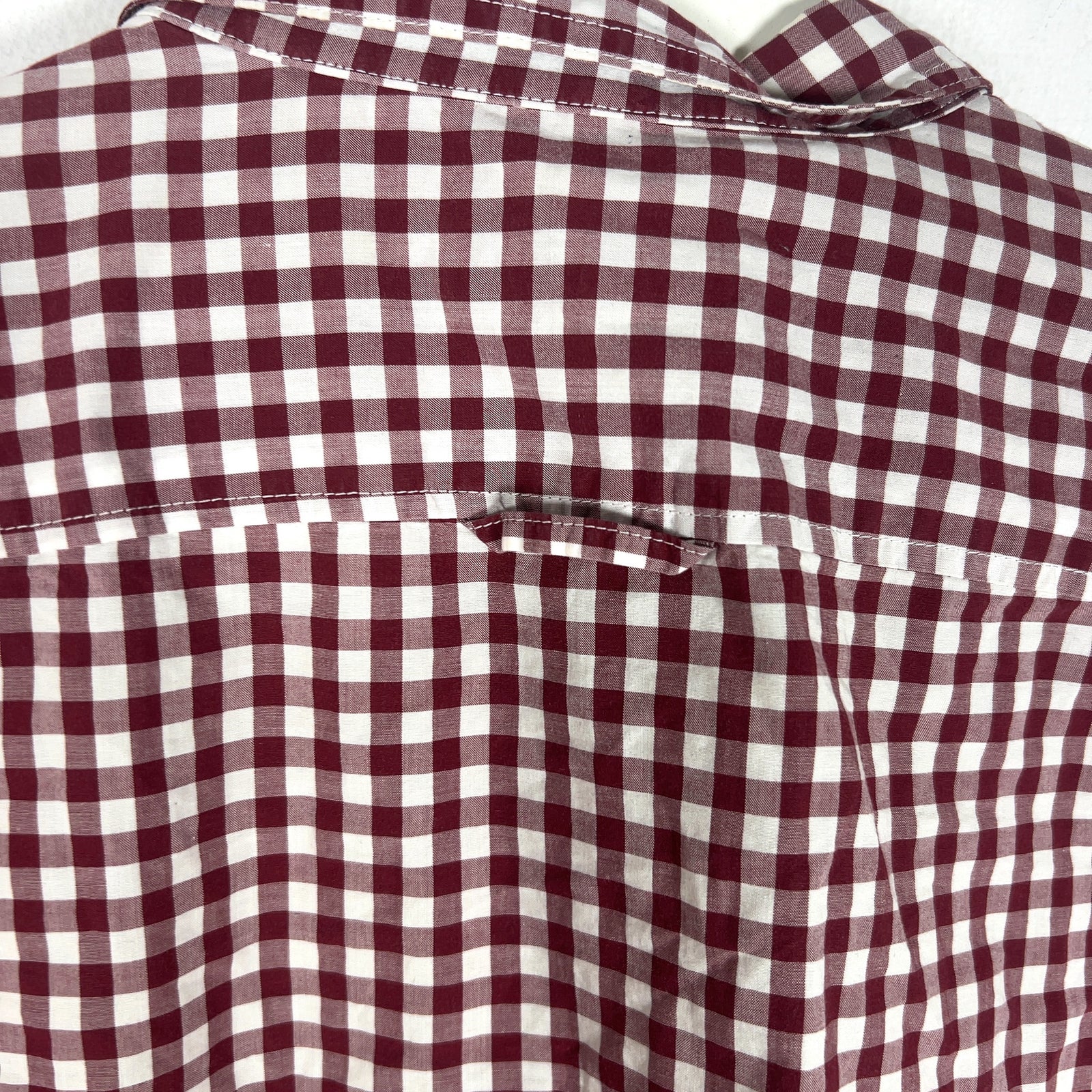 Burberry Gingham Button Up Shirt
