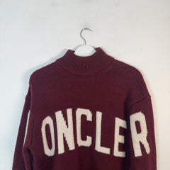 Moncler Maglione Spell Out Knit Sweater