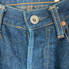 Kapital Plaid Slub Denim Jeans