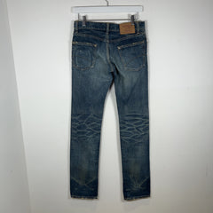 Hysteric Glamour Kinky Studded Light Wash Jeans