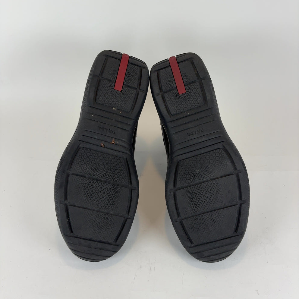 Prada Black High-Top America Cups