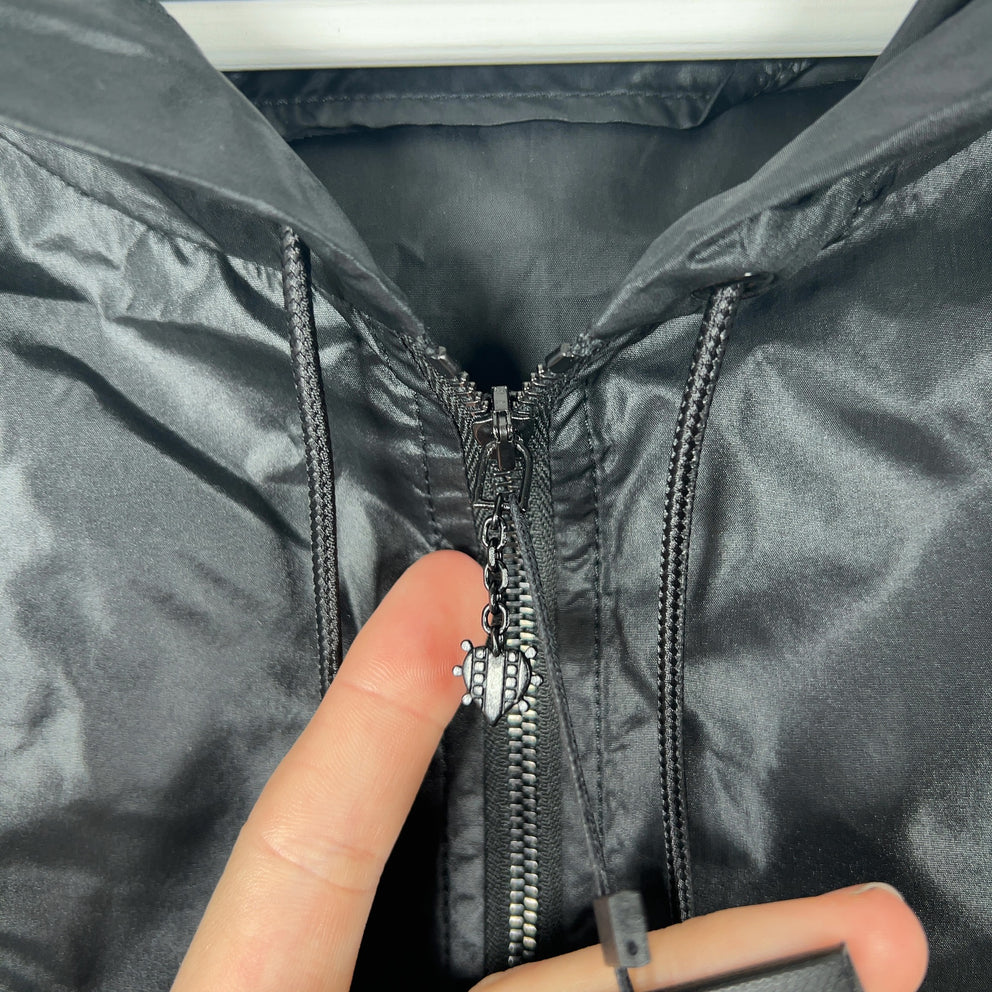 Saint Laurent Thin Nylon 1/2 Zip Pullover Jacket