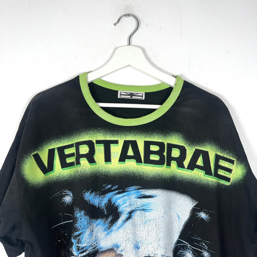 Vertabrae 'Feetzilla' Cropped Graphic T-Shirt