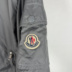 Moncler Stripped Grey Windbreaker