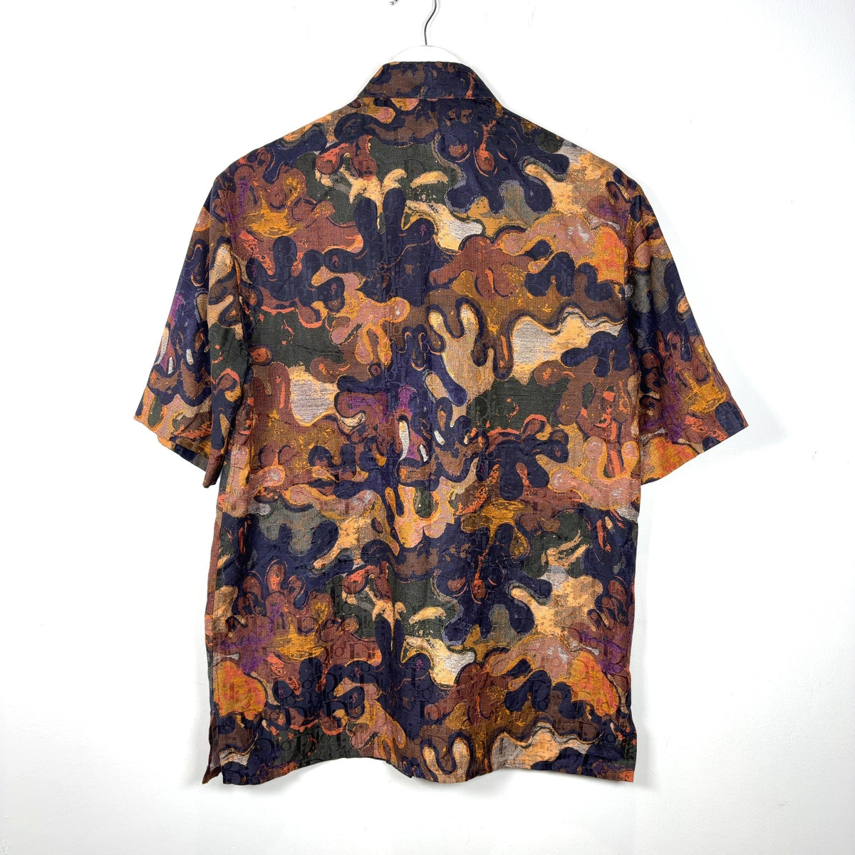 Dior x Peter Doig Camoflauge Oblique Button-Up Shirt