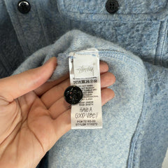 Stussy Wool 2-Pocket Button-Up Shirt