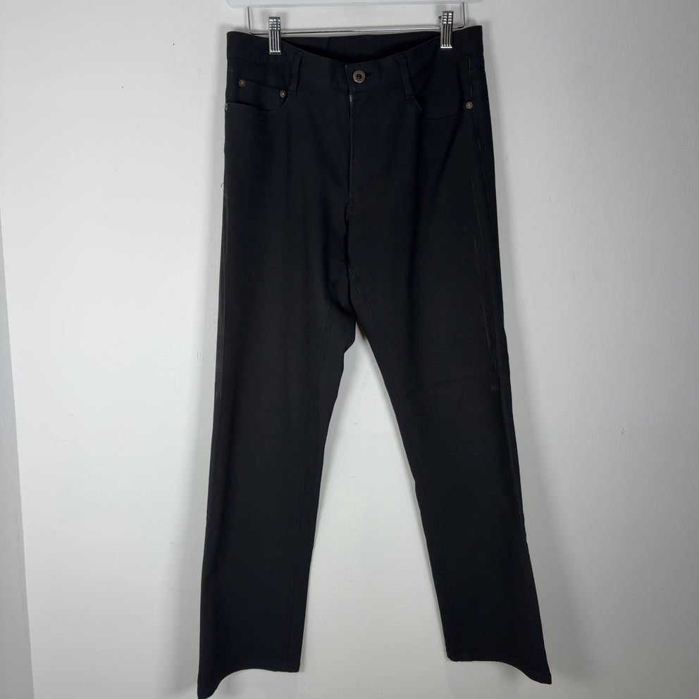 5351 Pour Homme Mud-Wash Straight Leg Pants