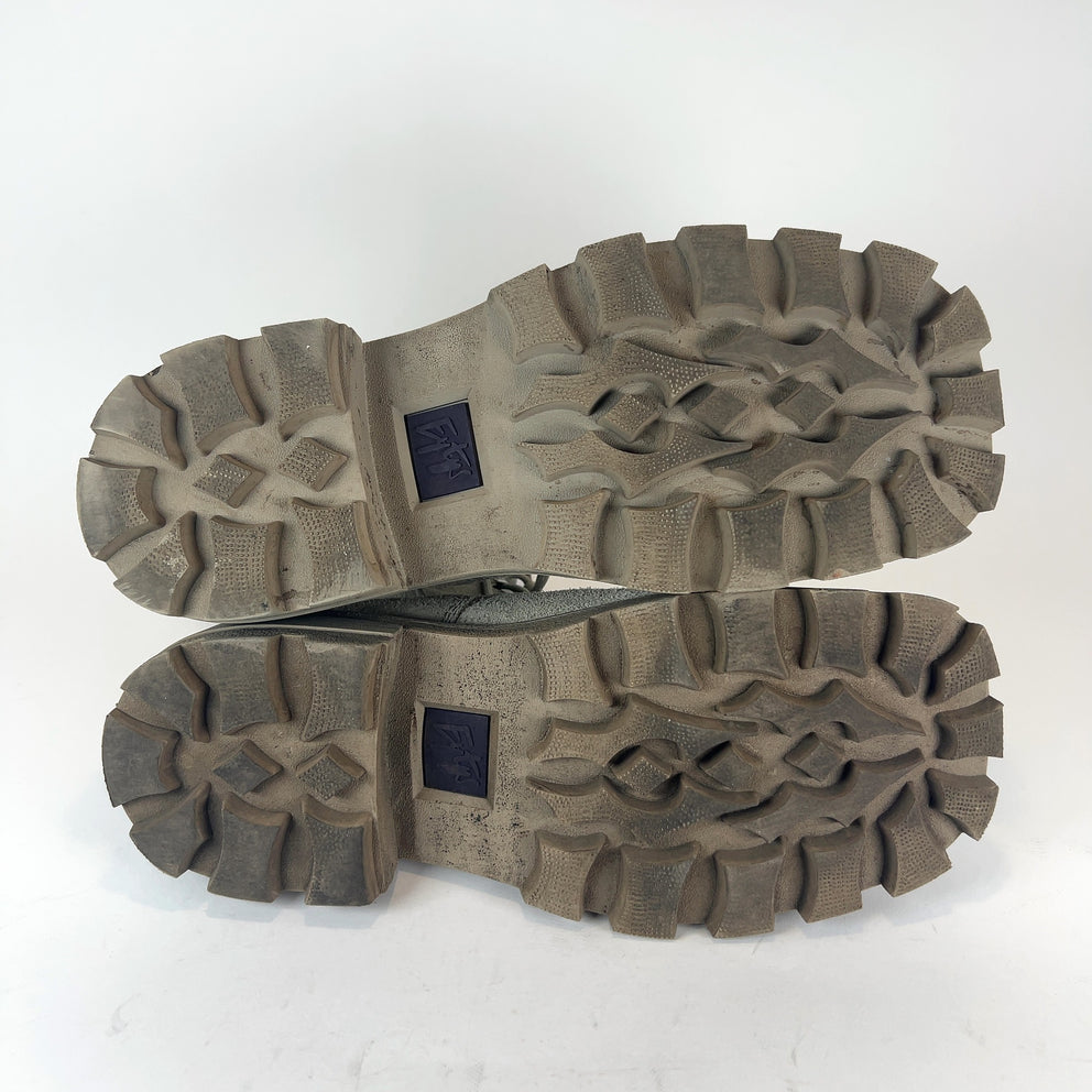 Eytys Suede Combat Platform Boots
