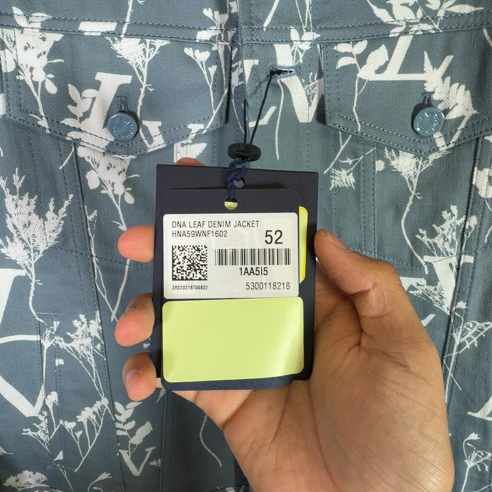 Louis Vuitton DNA Leaf Denim Jacket