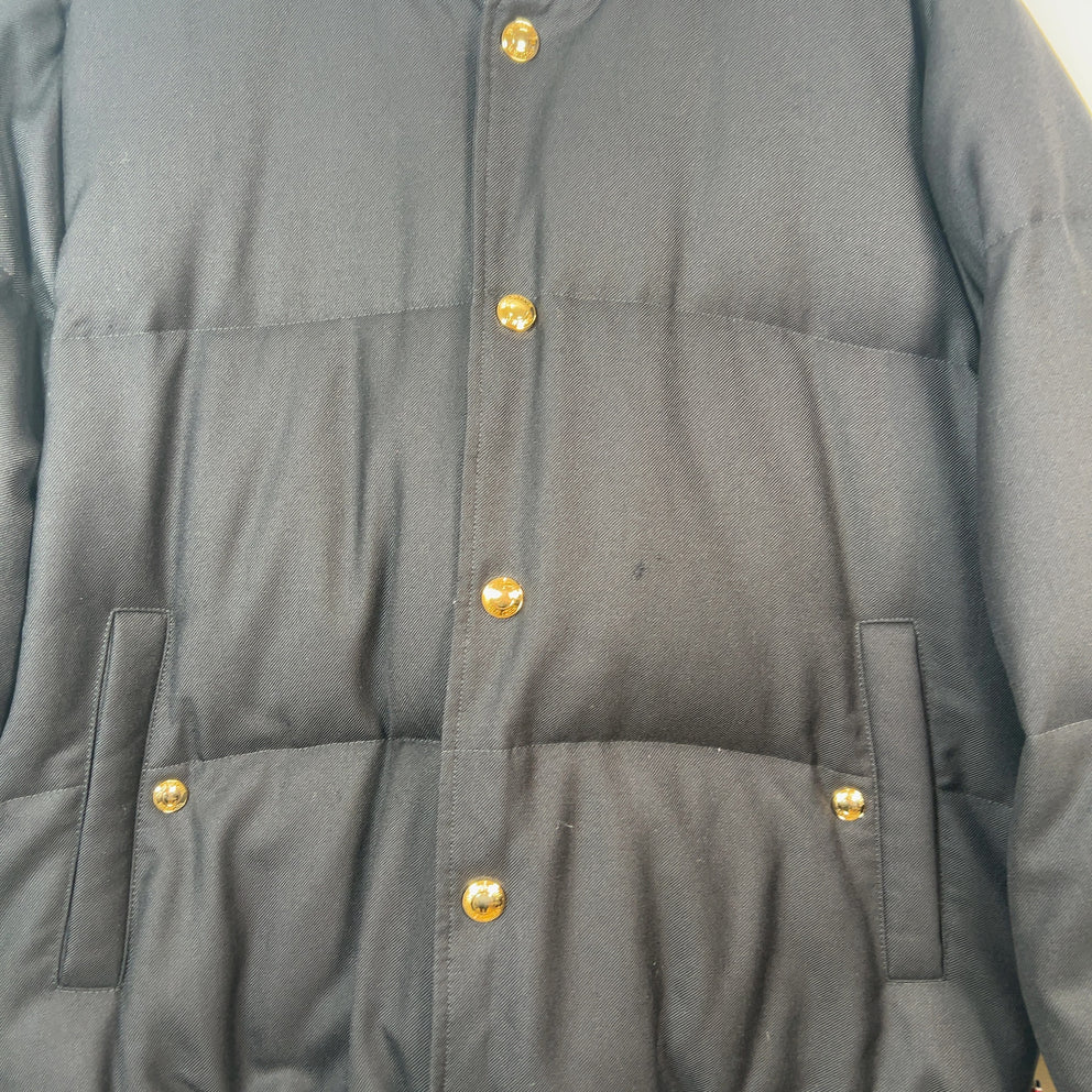 Thom Browne Navy Down Bomber Puffer Jacket Size 3