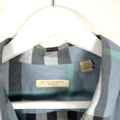Burberry Plaid Button-Up Shirt