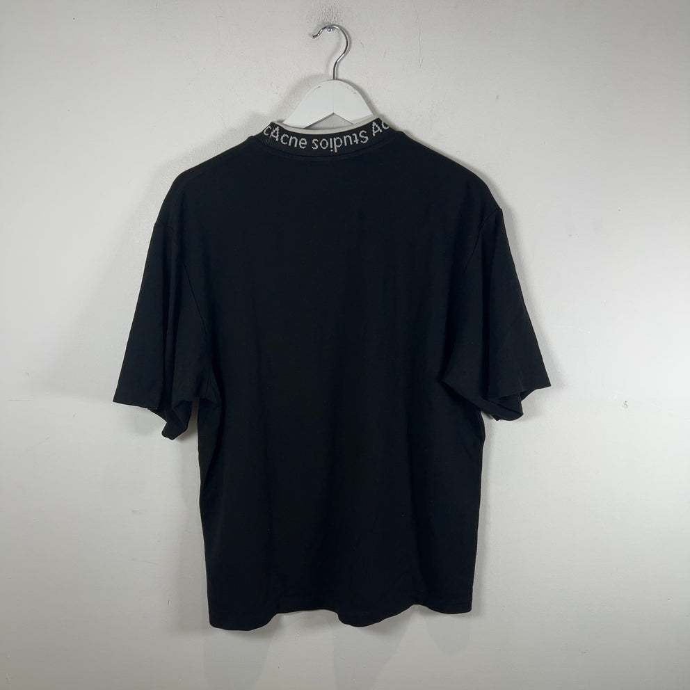 Acne Studios Logo Collar T-Shirt