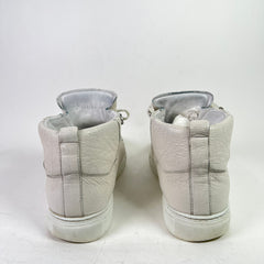 Balenciaga Cracked Leather Arena Sneakers