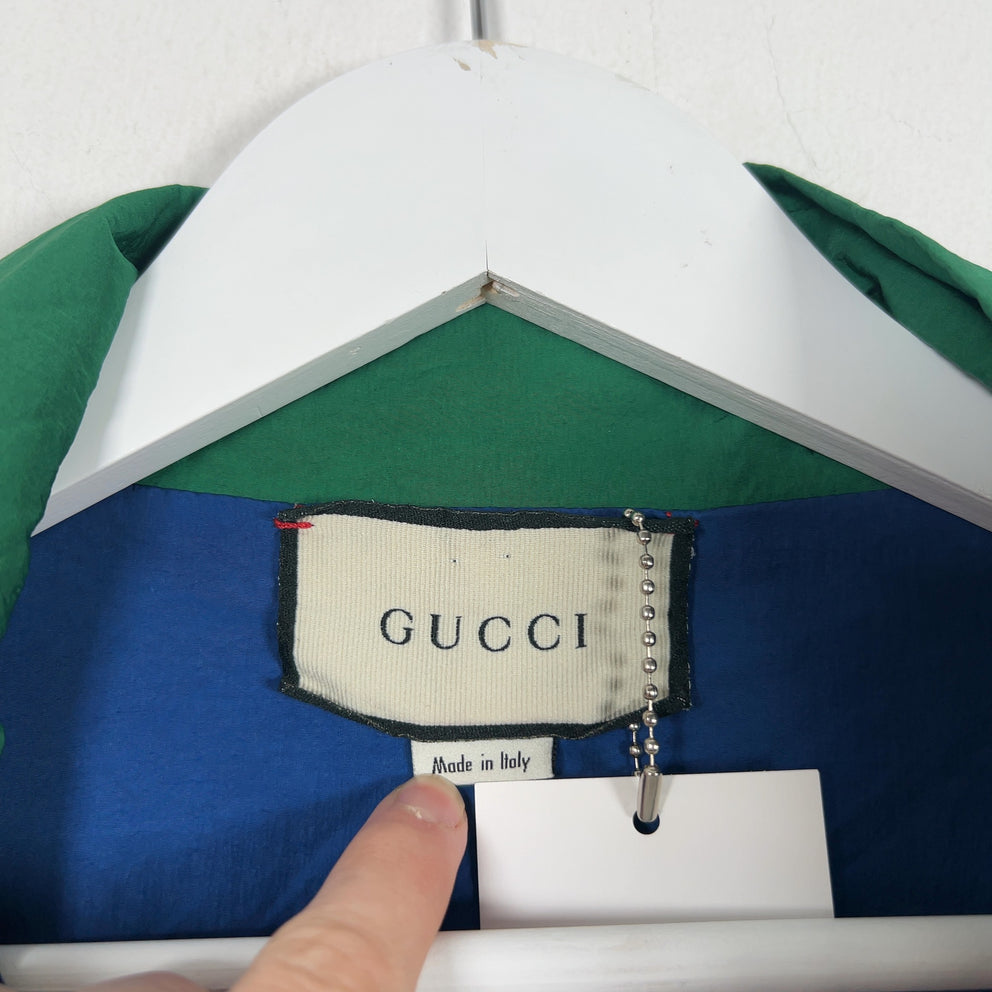 Gucci Colorblock Nylon Light Jacket
