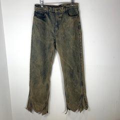 Y/Project Tudor Cut Vintage Beige Jeans
