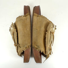 Visvim Suede Christo Shaman Fringed Sandals