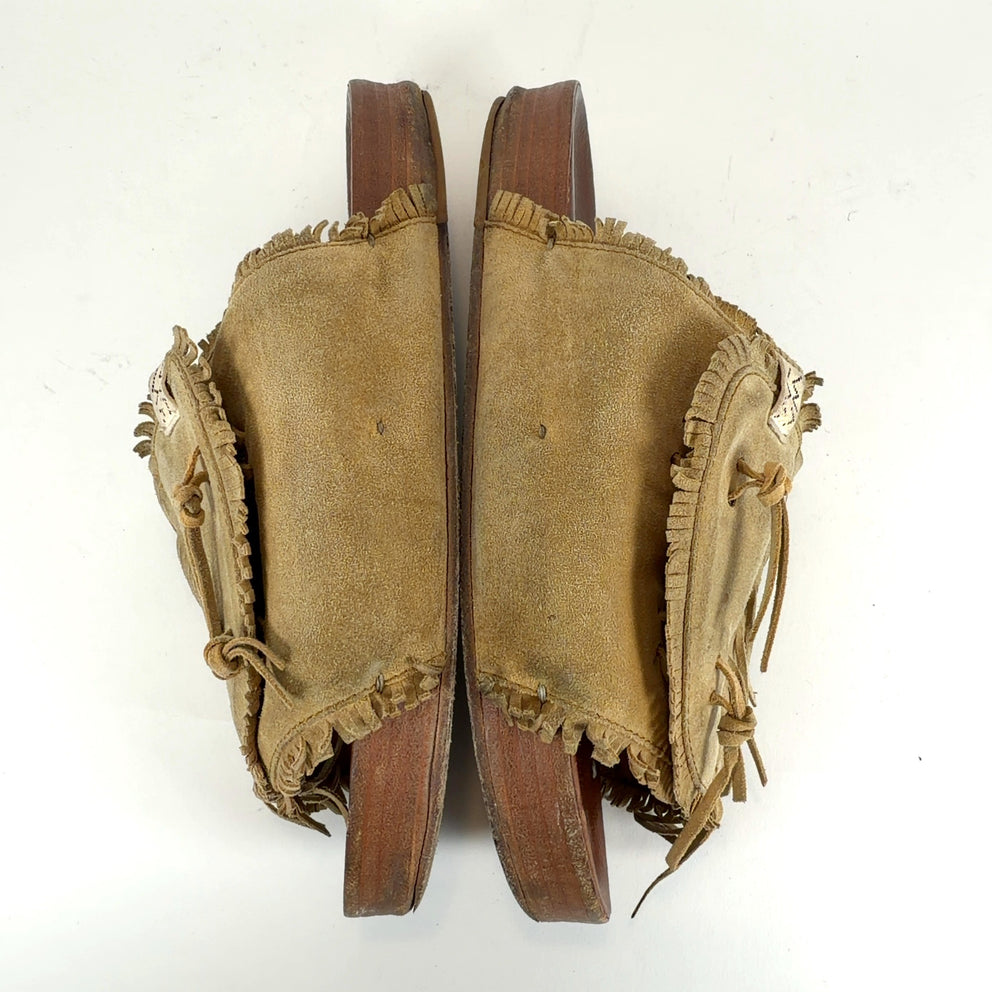 Visvim Suede Christo Shaman Fringed Sandals