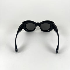 Loewe Black Inflated Cat Eye Sunglasses
