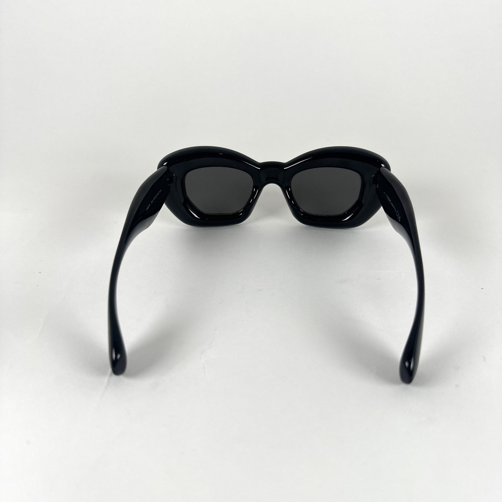 Loewe Black Inflated Cat Eye Sunglasses