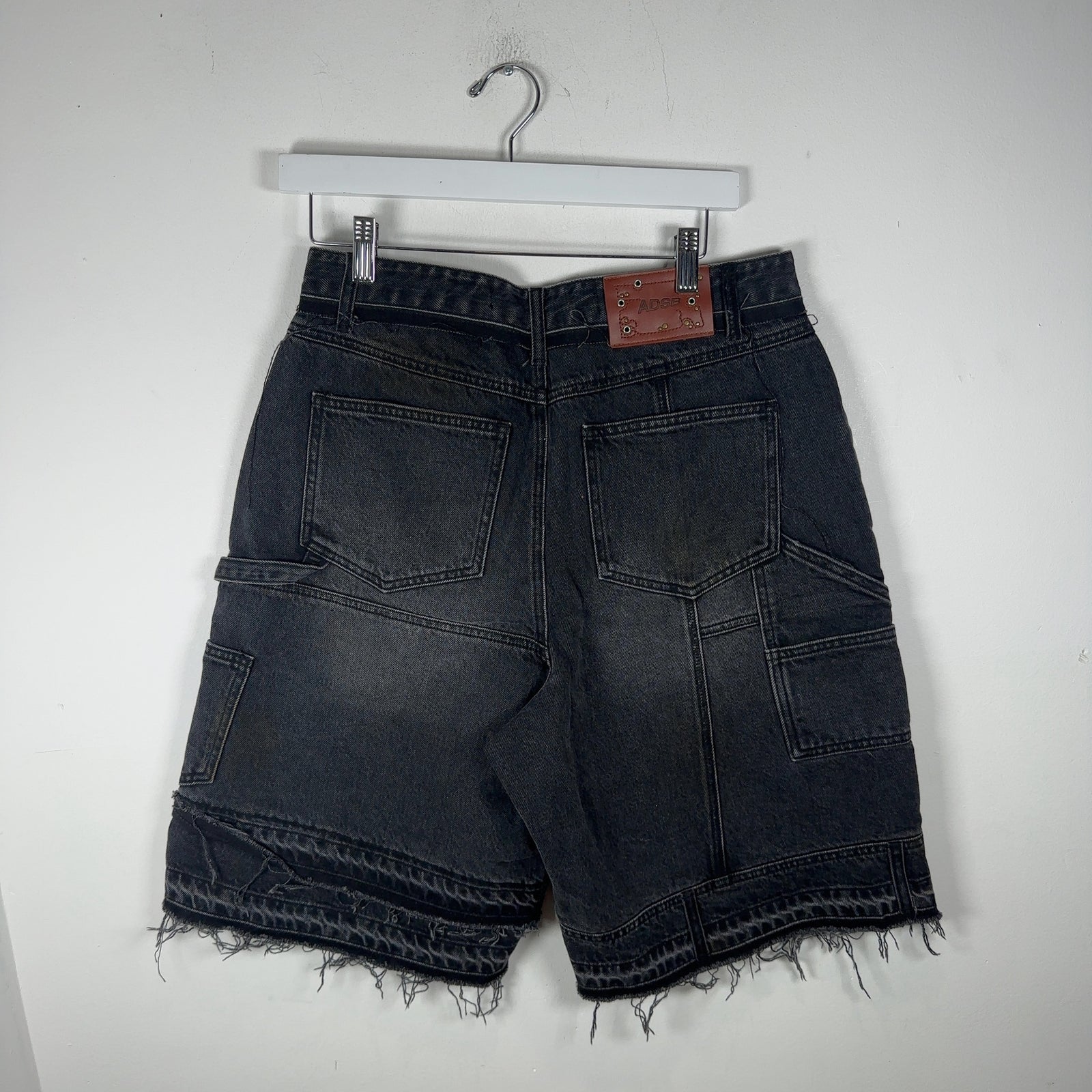 Andersson Bell Stacked Release Hem Shorts