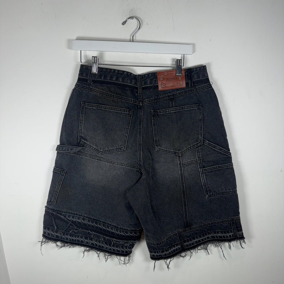 Andersson Bell Stacked Release Hem Shorts