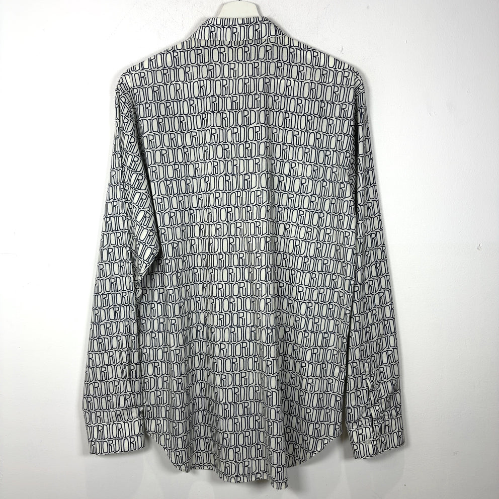 Dior All-Over Print Button-Up Shirt