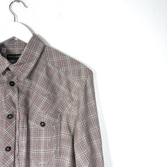 Dolce & Gabbana Tartan Plaid Button-Up Shirt