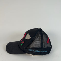 B.bstroy x Denim Tears Pink Logo Pins Hat