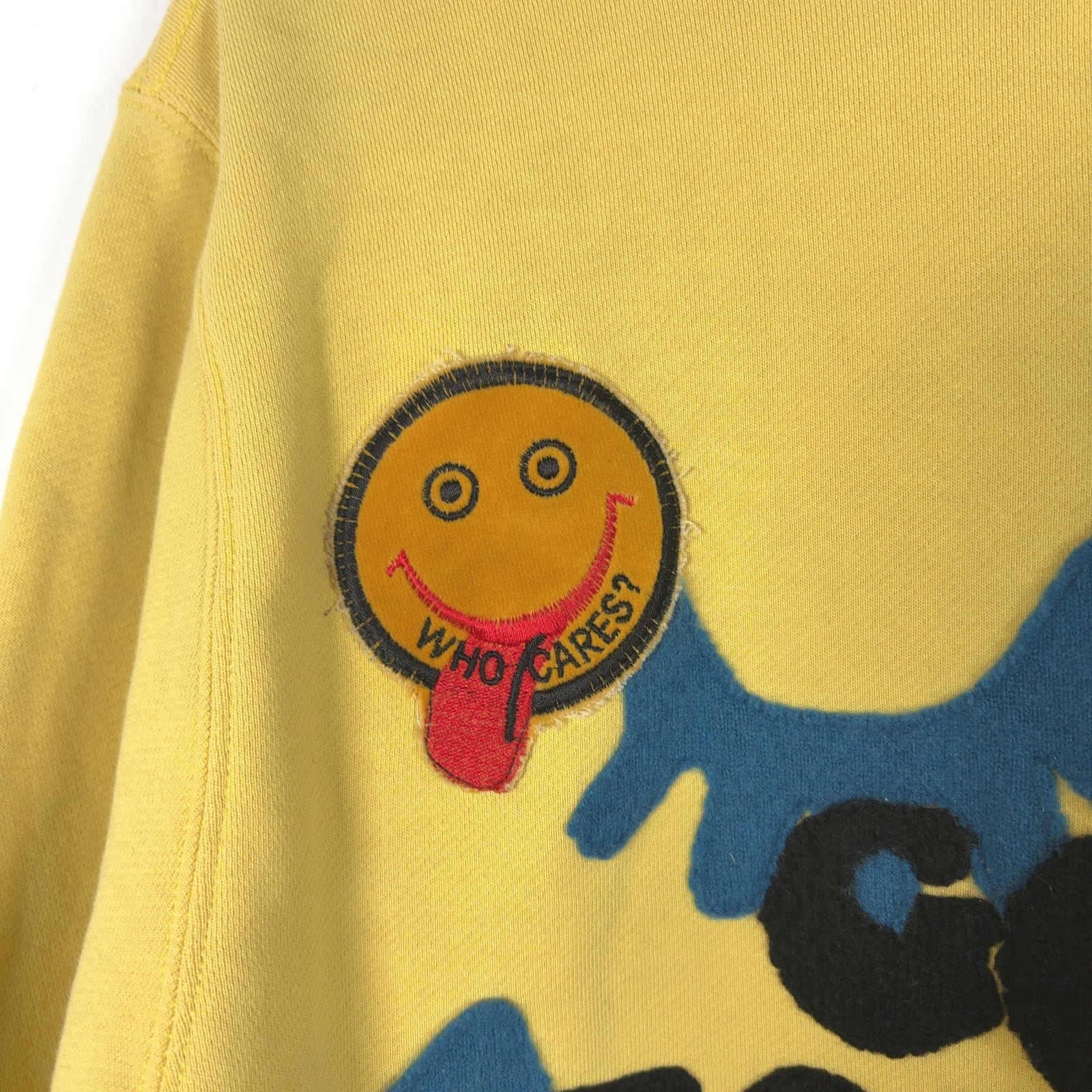 Amiri 'All Love' Yellow Crewneck