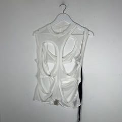 Rick Owens DRKSHDW SS18 'Membrane' Distressed Tank Top