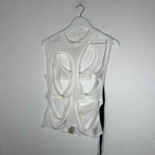 Rick Owens DRKSHDW SS18 'Membrane' Distressed Tank Top