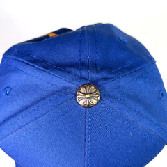 Chrome Hearts Blue/Gold CH Baseball Hat