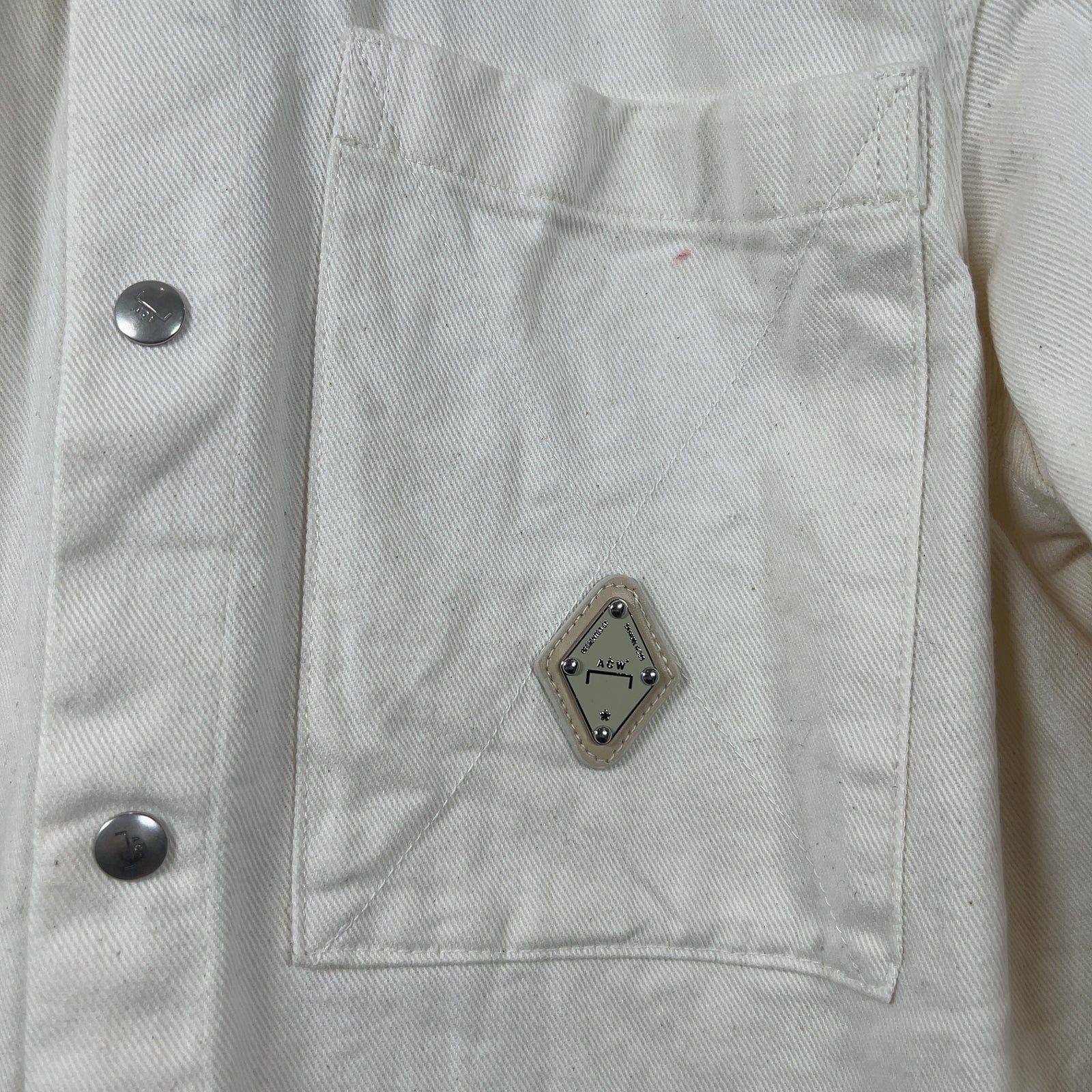A-Cold-Wall Canvas Button-Up Shirt