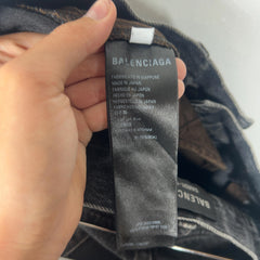 Balenciaga Garde Robe Flared Denim Jeans