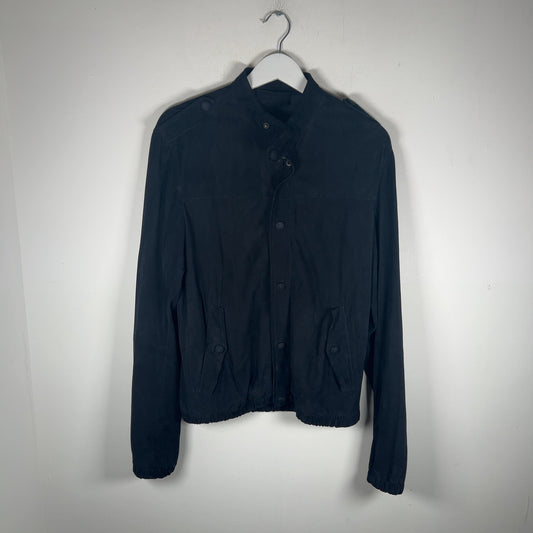 Prada FW08 Suede Zip Up Jacket