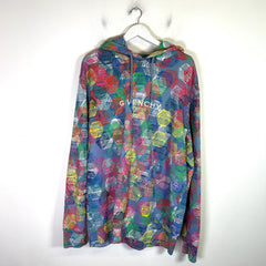 Givenchy x (B)Stroy Multicolor Honeycomb Logo Hoodie