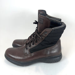 Prada Leather 'Cup' Hightop Sneakers