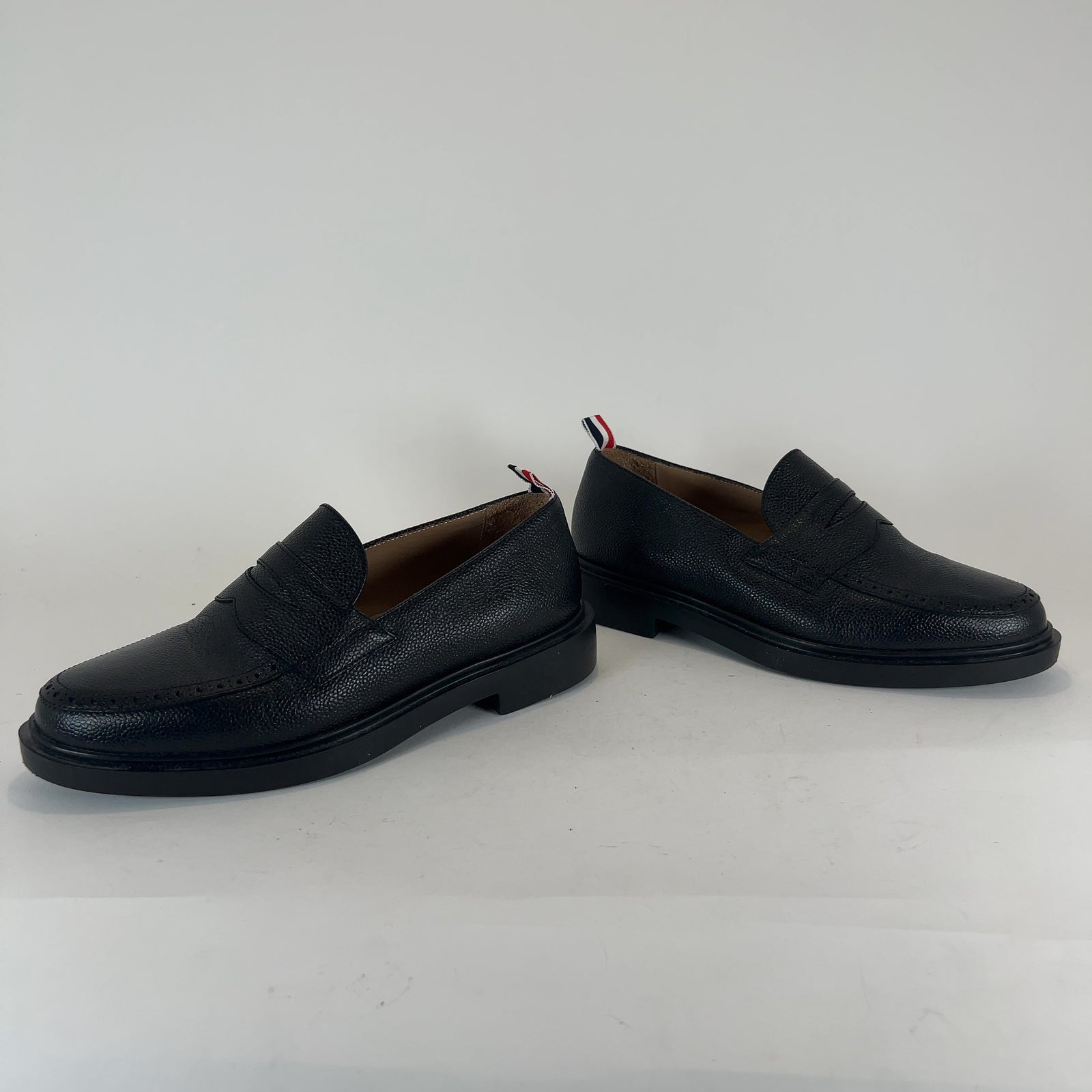 Thom Browne Pebble Leather Penny Loafer